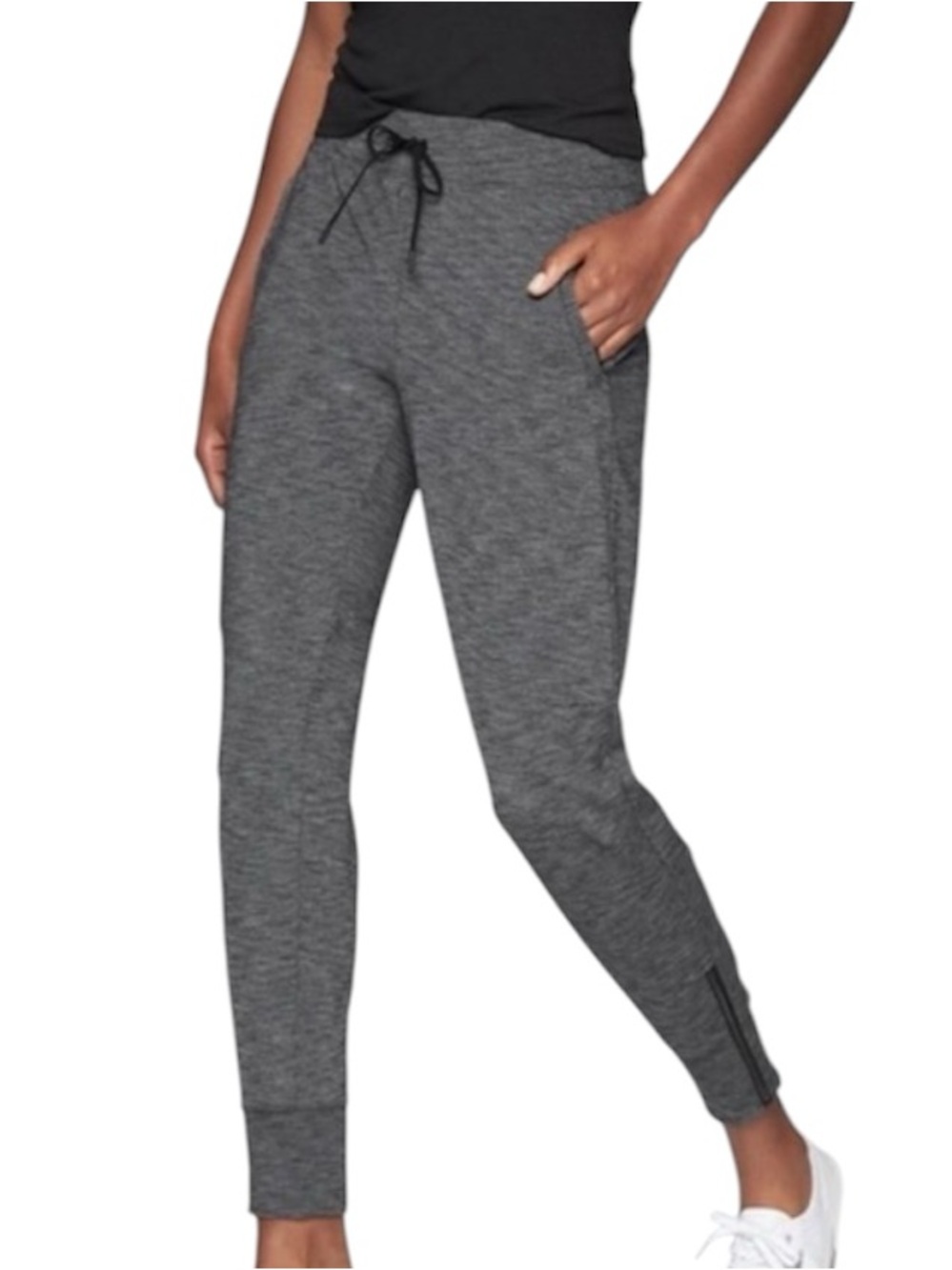 Athleta Dark Gray Metro Downtown Ankle Athletic Pants